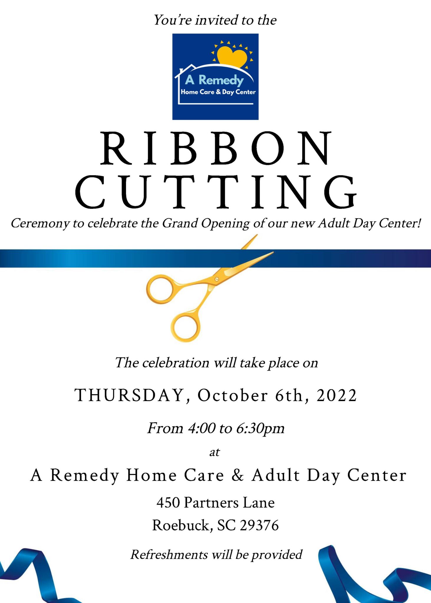 New Adult Day Care Center In Spartanburg